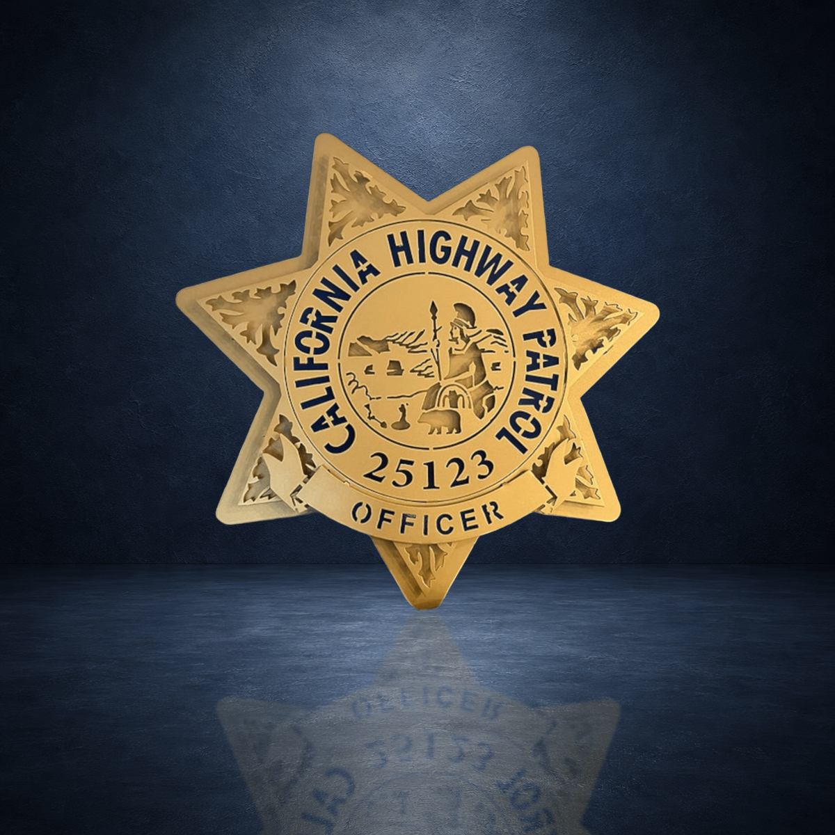 California Highway Patrol Star