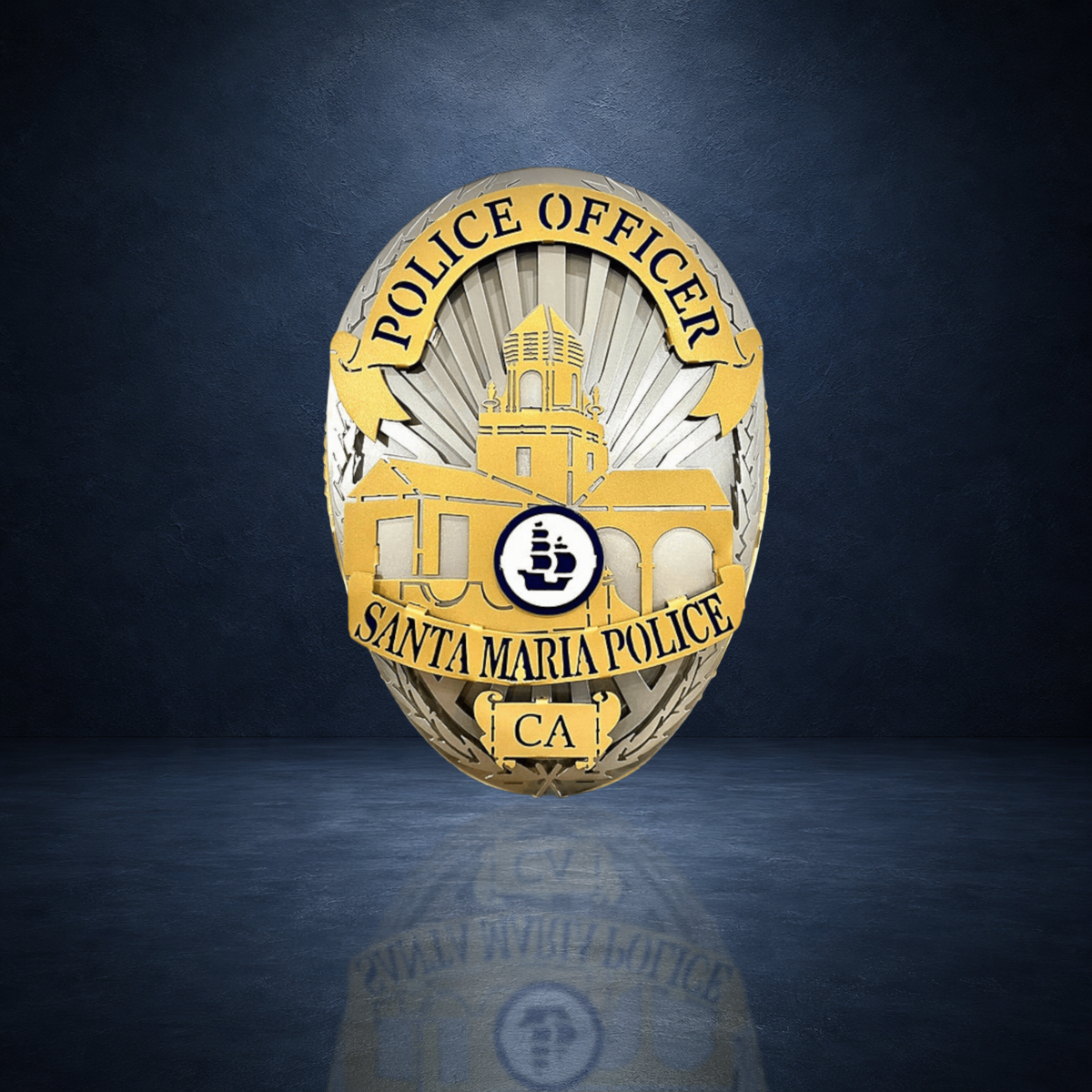 Santa Maria Police Badge