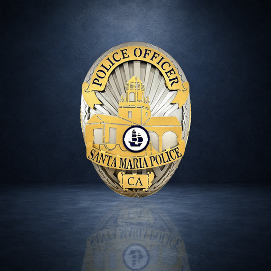 Santa Maria Police Badge