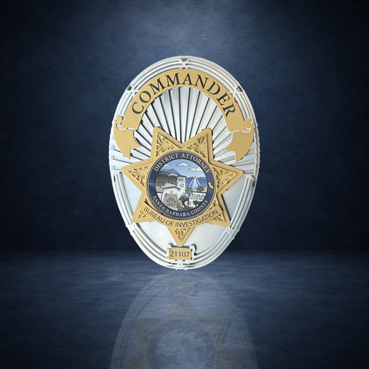 Santa Barbara County DA Investigator Badge