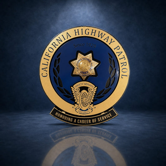 Badge Display CHP