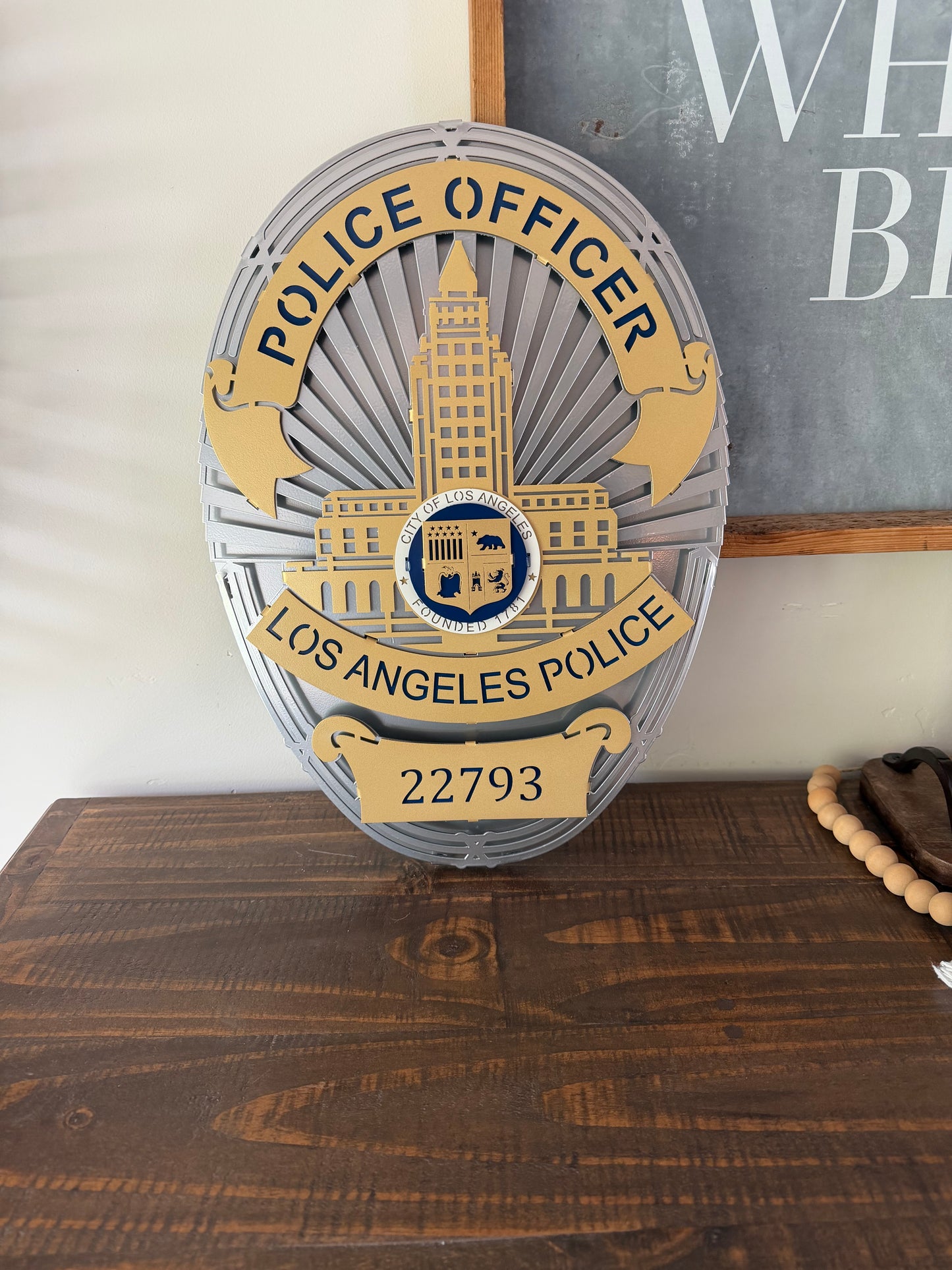 Los Angeles Police Department Badge