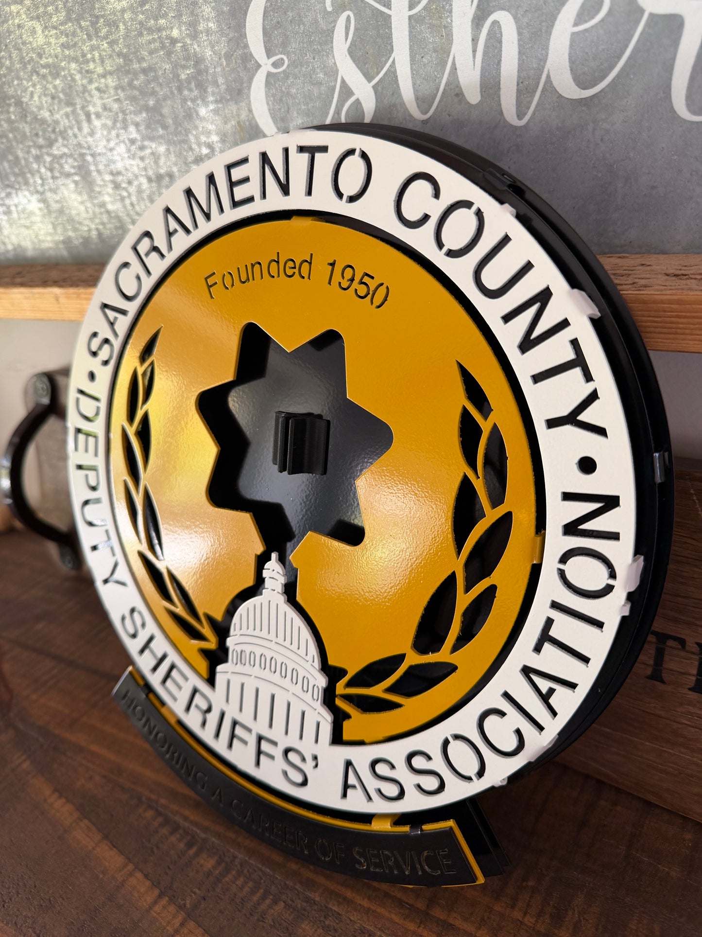 Badge Display (Any Agency)