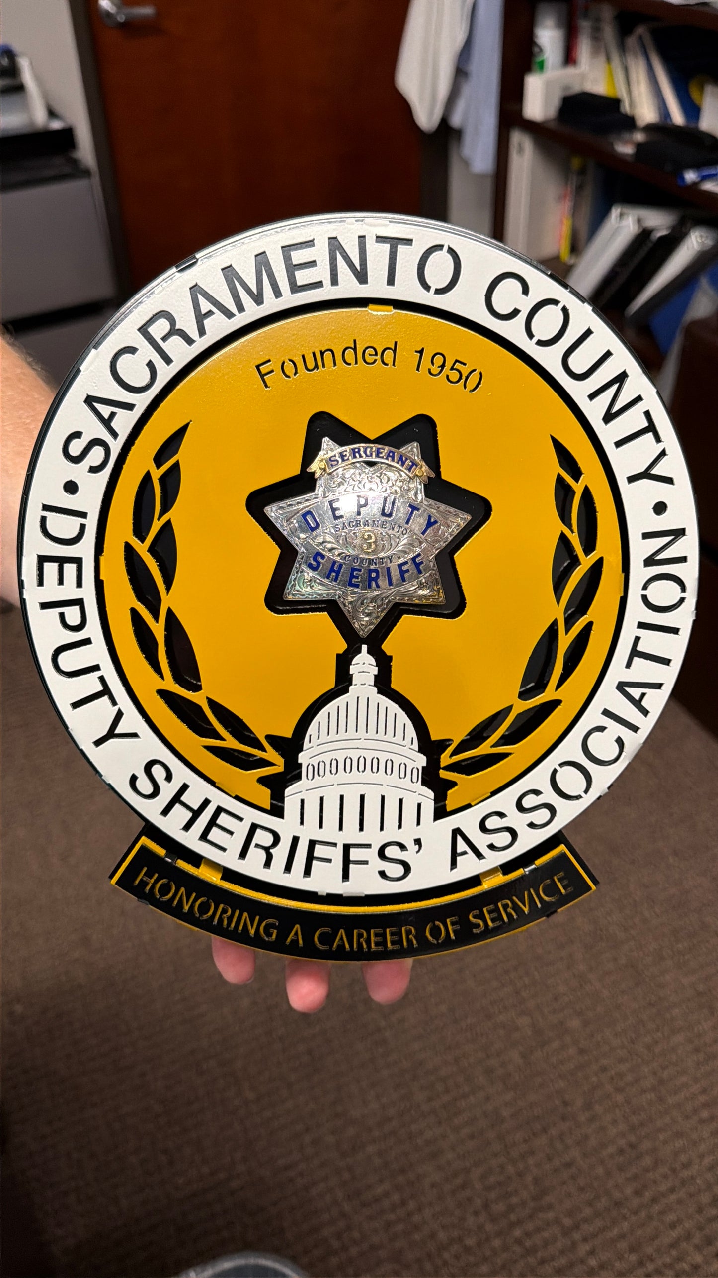 Badge Display (Any Agency)