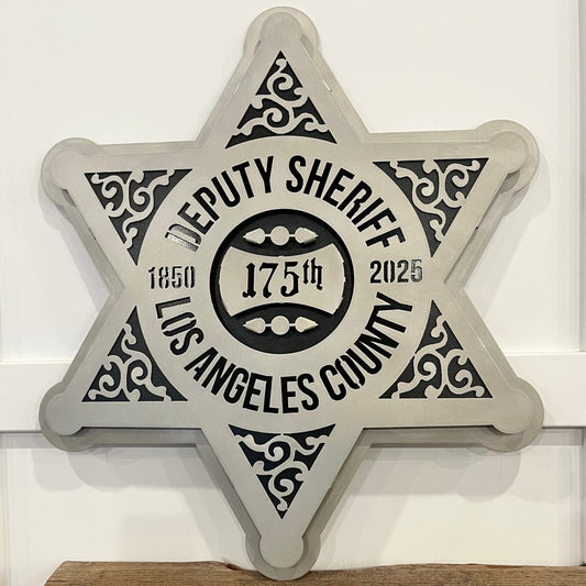 Los Angeles Sheriff 175th Anniversary Star