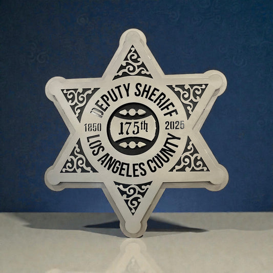 Los Angeles Sheriff 175th Anniversary Star