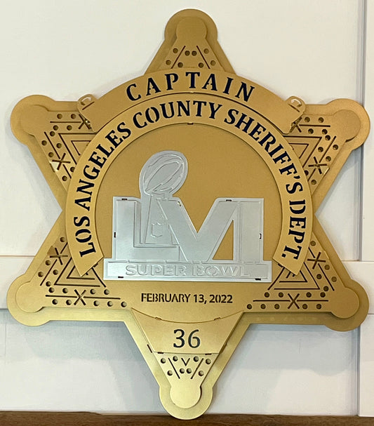Los Angeles Sheriff Super Bowl Star