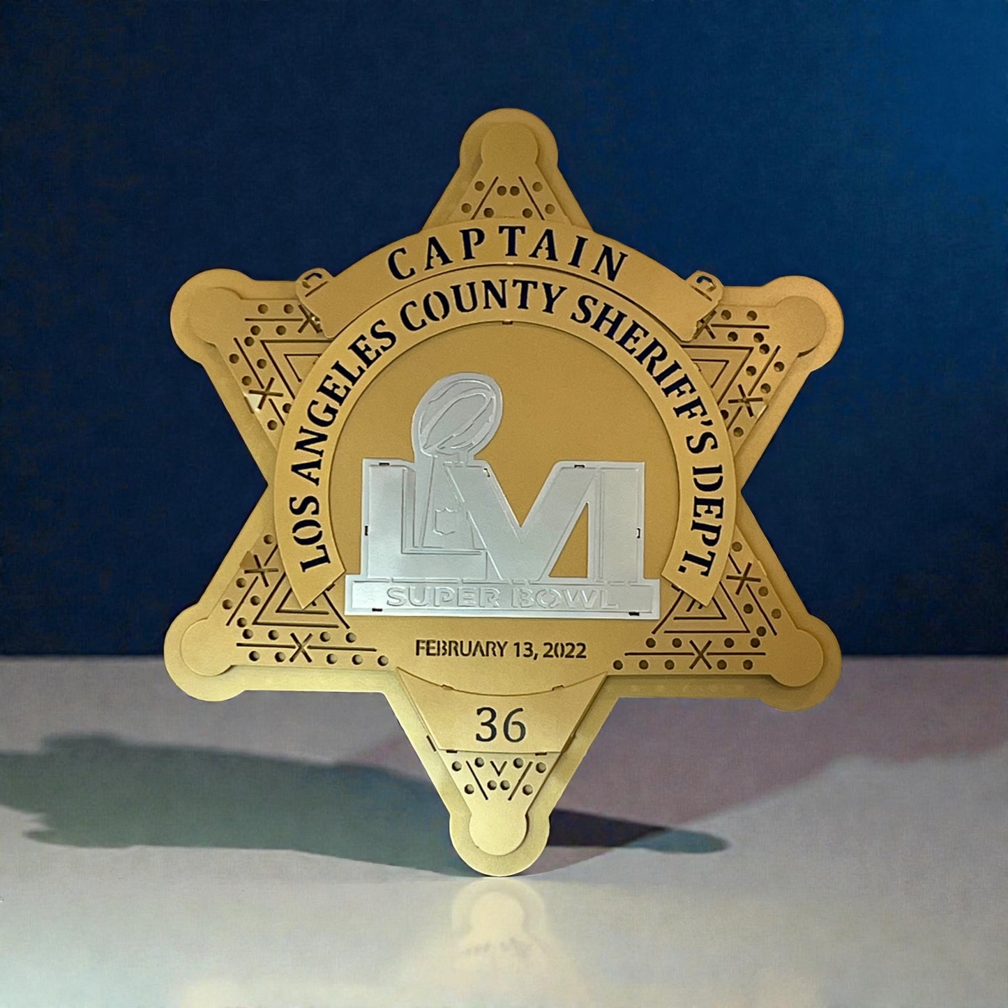 Los Angeles Sheriff Super Bowl Star