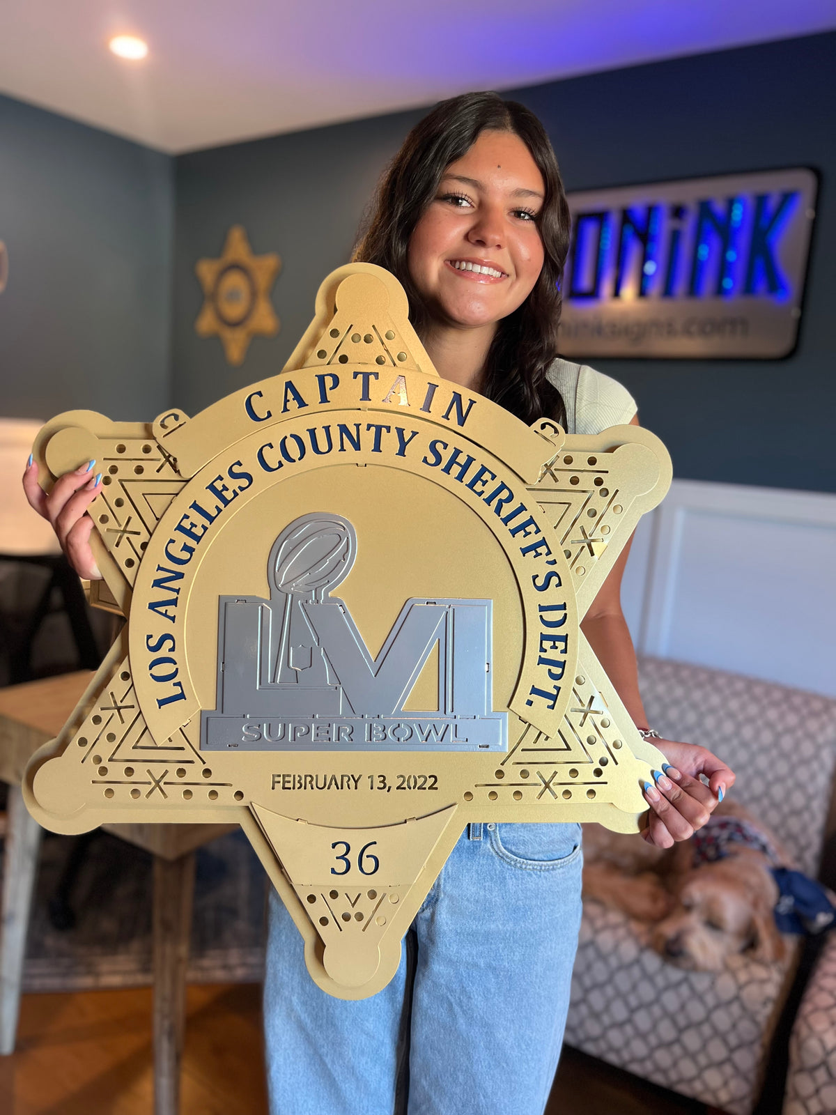 Enforcer Sign Custom Agency Signs – IRONiNK