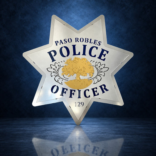Paso Robles Police Badge