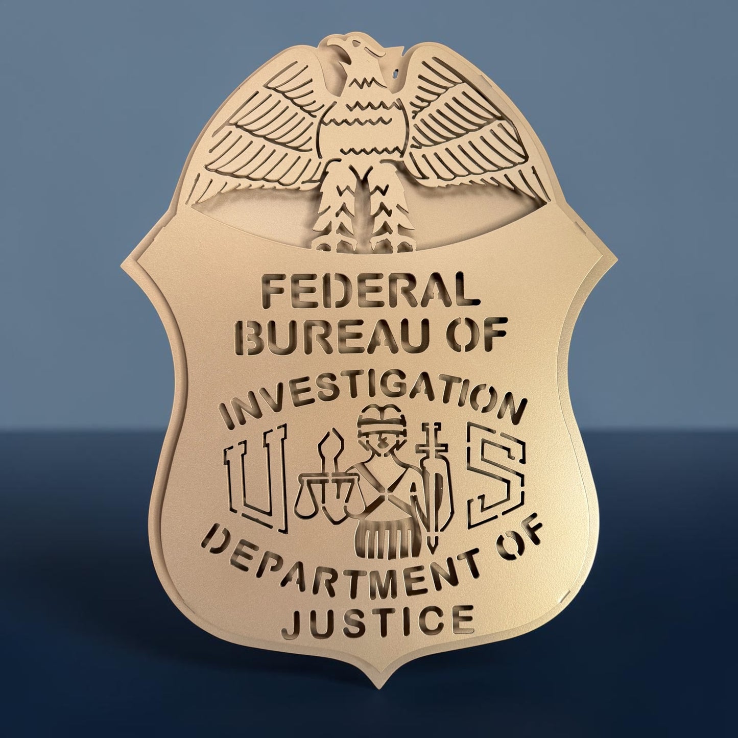 FBI Federal Bureau of Investigation Badge Sign