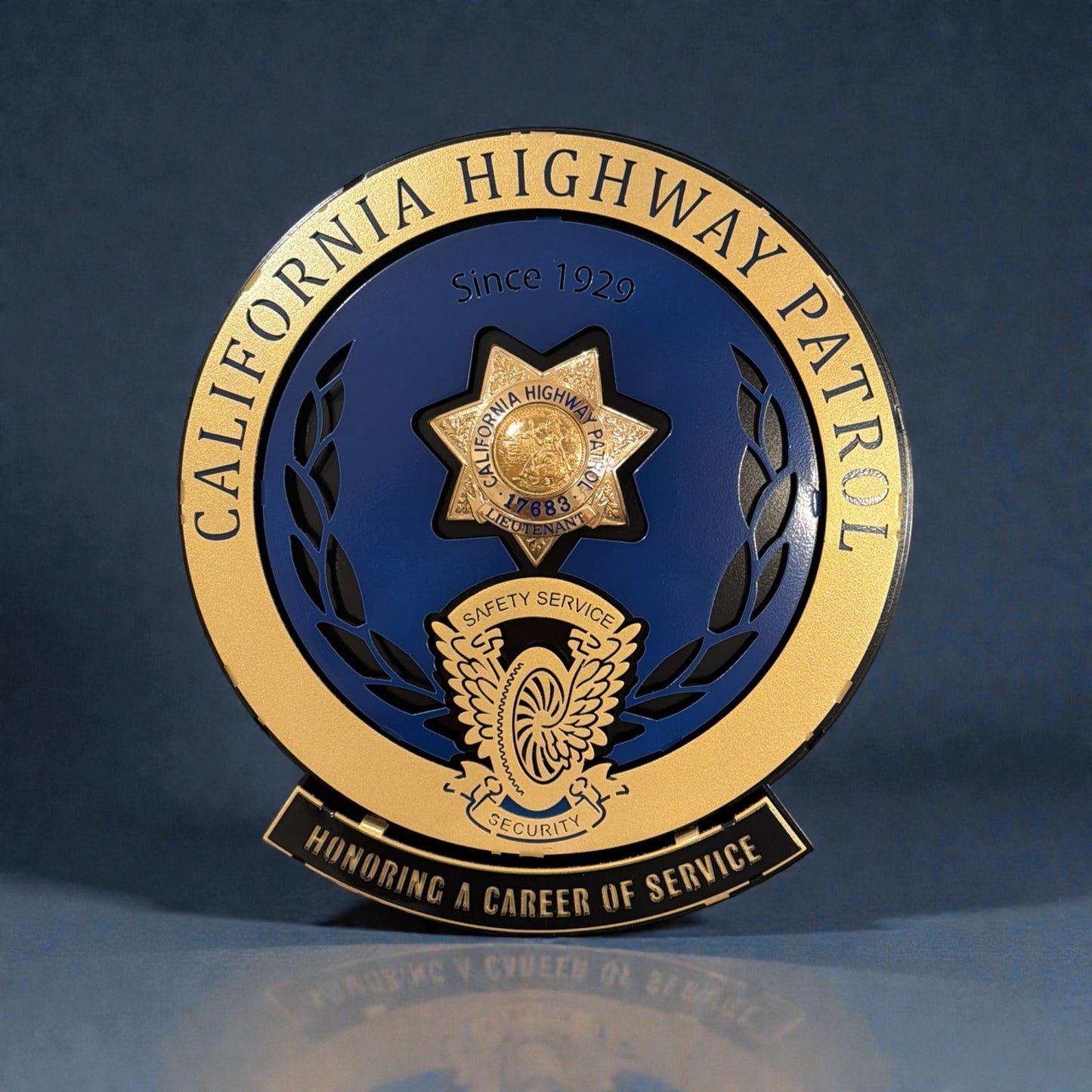 Badge Display (Any Agency)