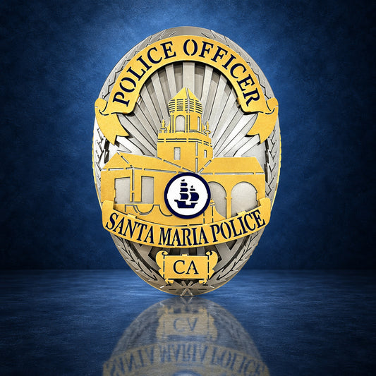 Santa Maria Police Badge