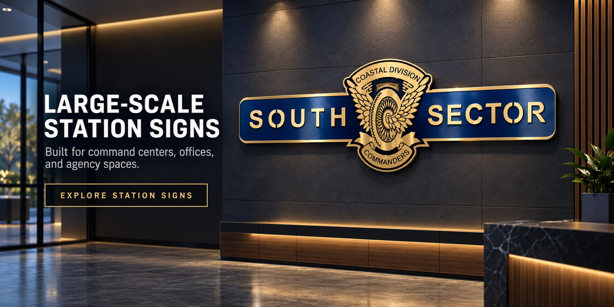 Custom Station Signs
