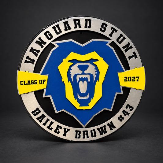Vanguard University Personalized Lions Display