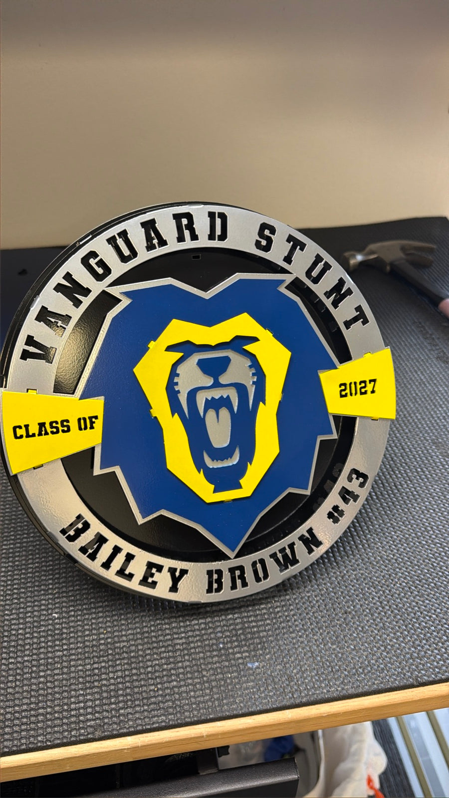 Vanguard University Personalized Lions Display